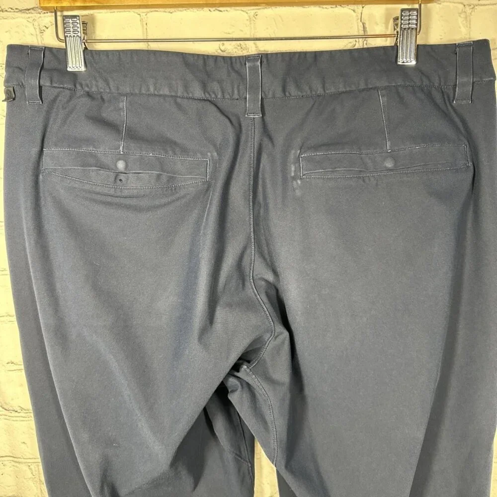 Lululemon Pants Men 36x32 Navy Commission Slim Warpstreme  M5AF3S‎ Workwear